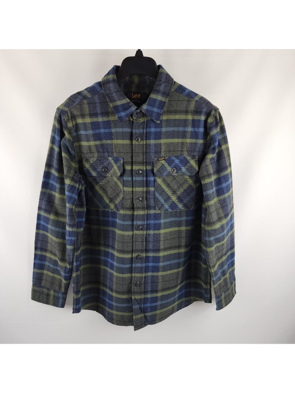 Lee Rosin Shirt Mens Medium Multi Plaid Reg Fit L/S Button Up NWT